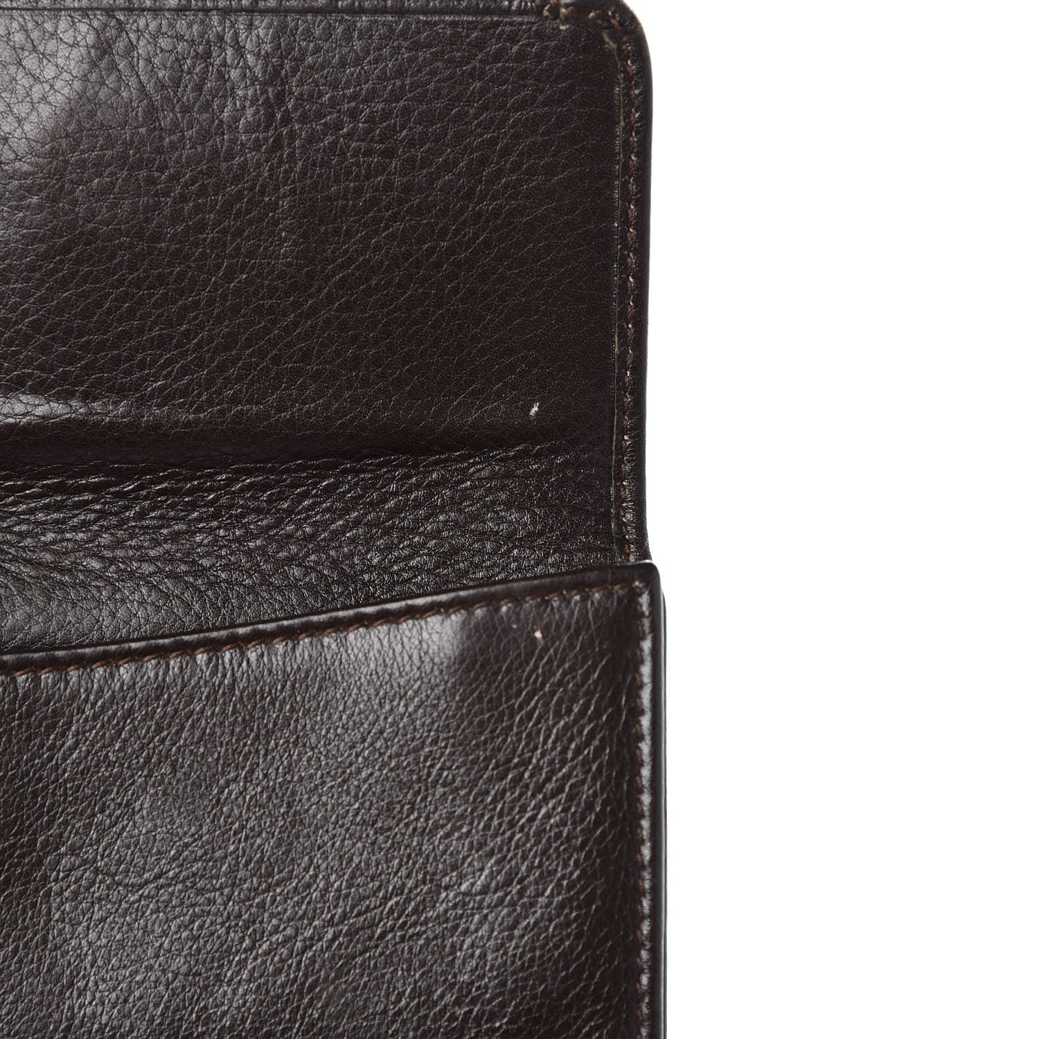 Gucci Calfskin Bamboo Continental Wallet Brown 15 of 16