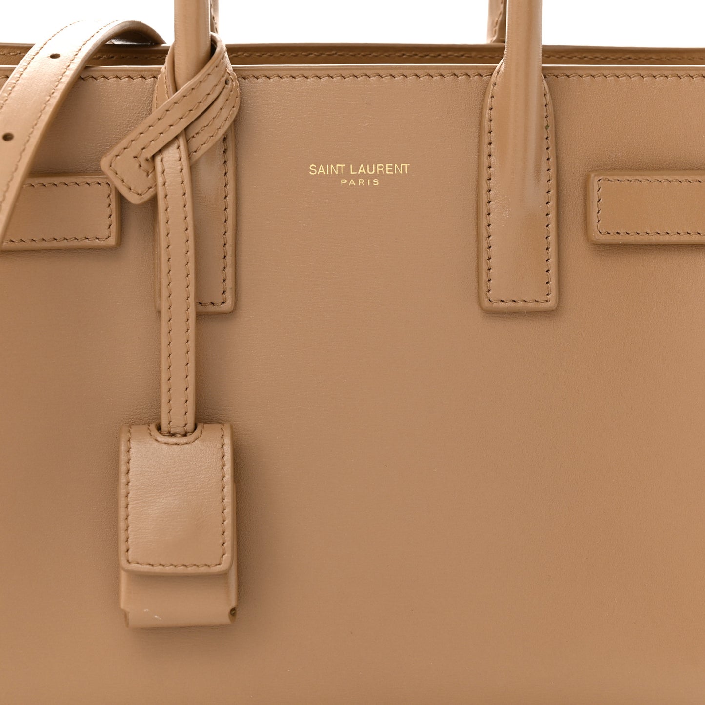 Calfskin Nano Sac De Jour Dark Beige