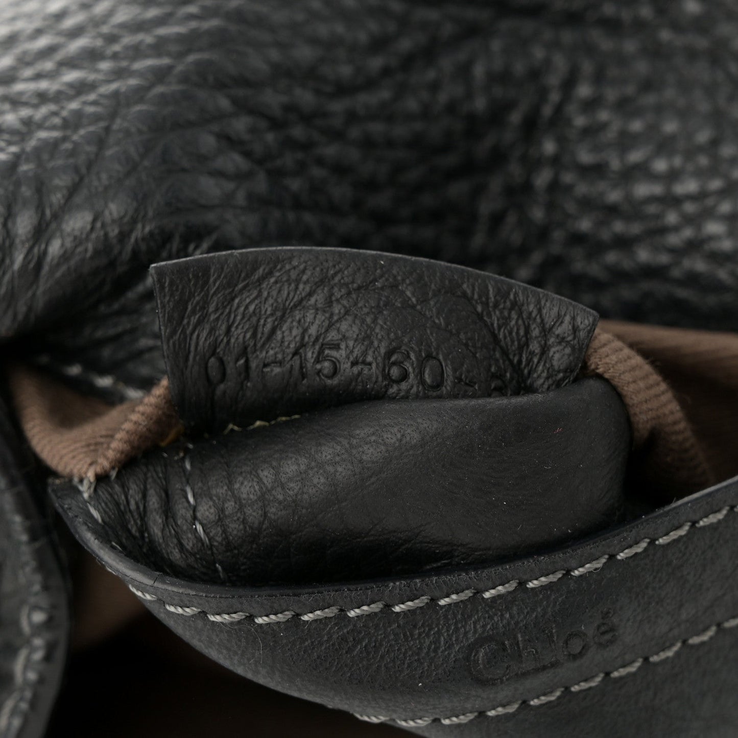Calfskin Mini Marcie Round Crossbody Bag Black