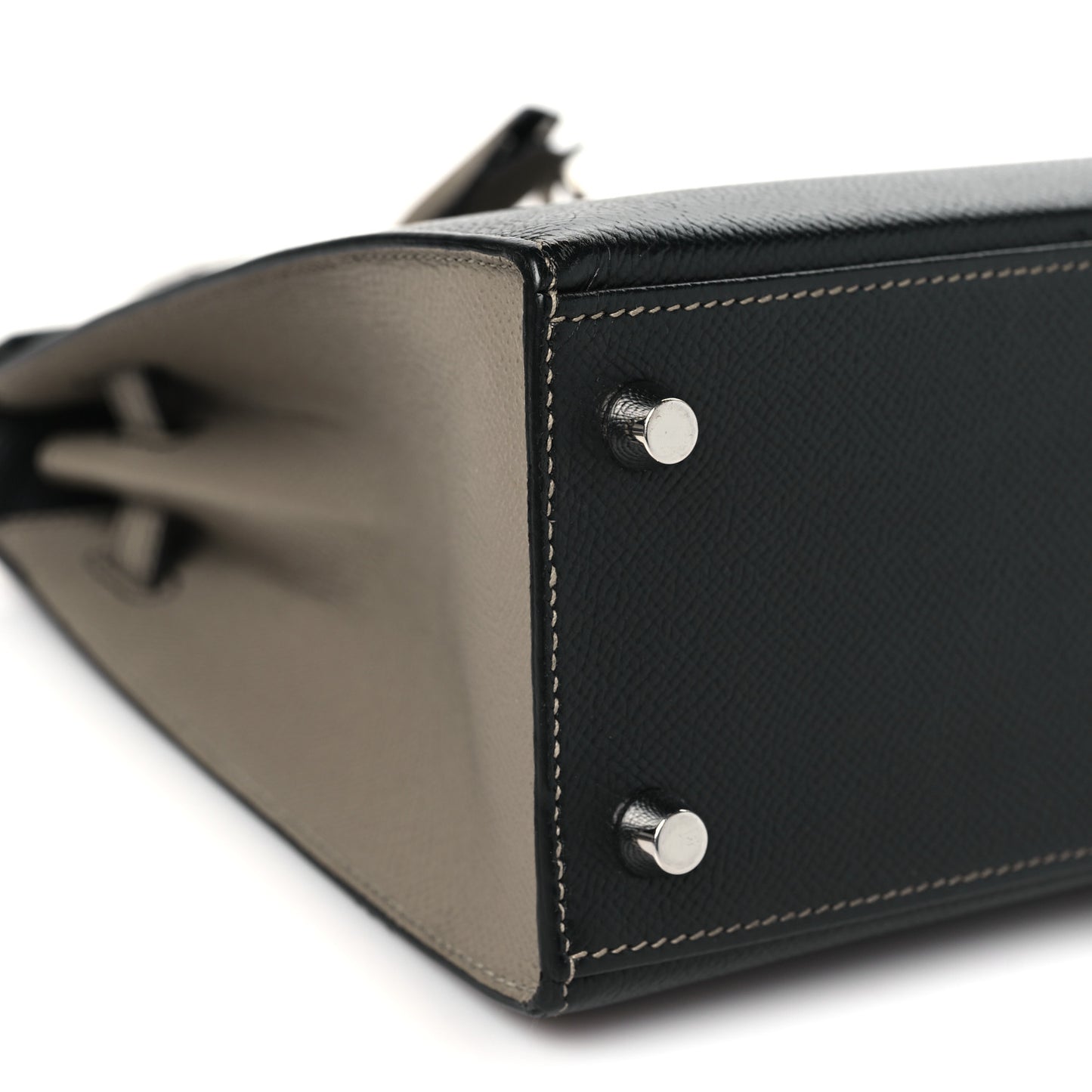 Epsom Horseshoe Kelly Sellier 25 Black Gris Asphalte