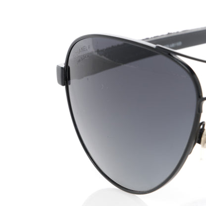 Chanel Pilot Quilting Sunglasses 4207 Black 7 of 8