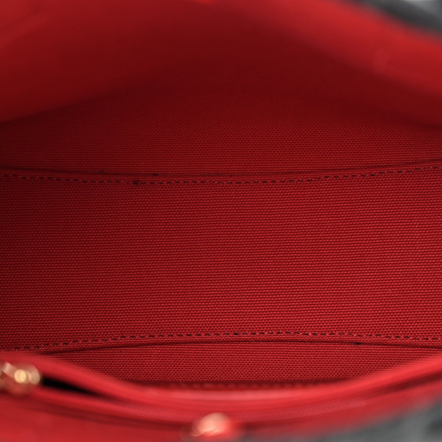 Patent Quilted Bi-Color Wallet On Chain WOC Red Black