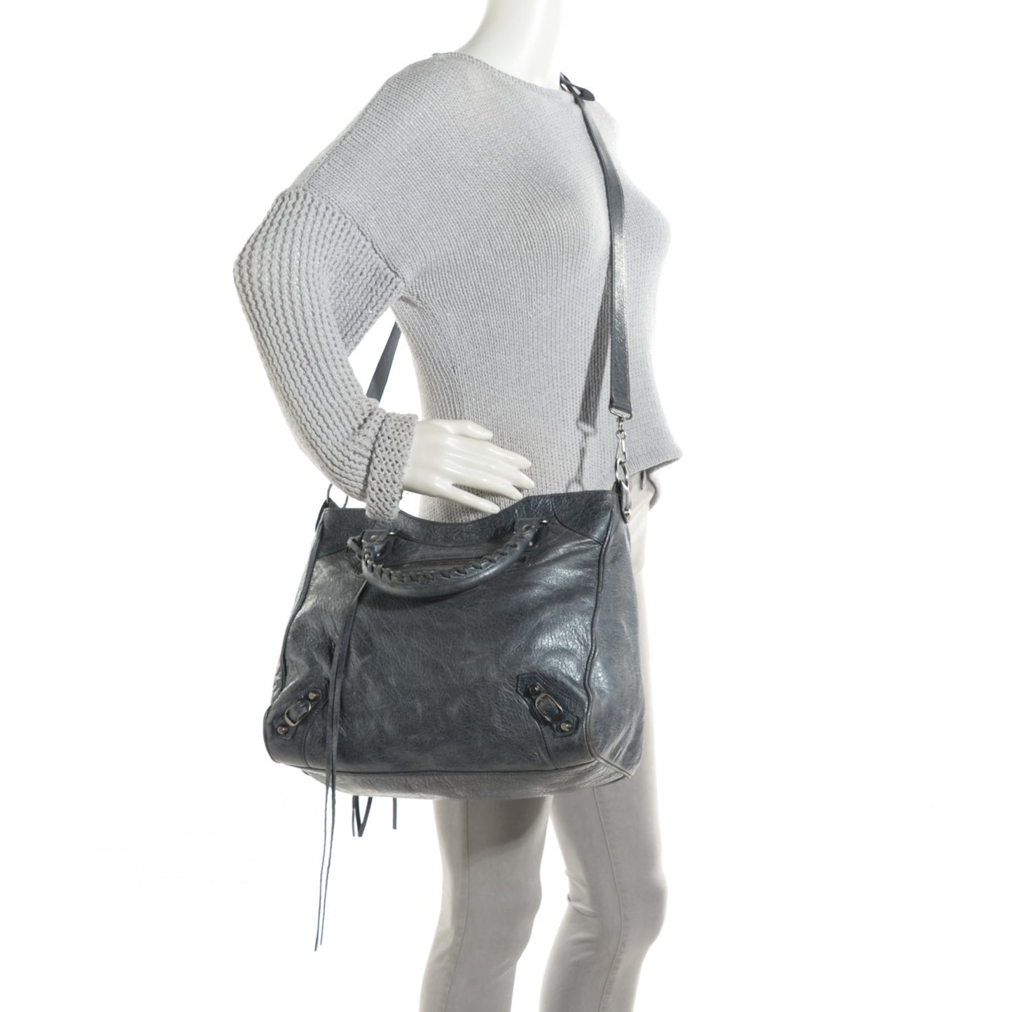 Agneau Classic Hardware Velo Argent Fonce