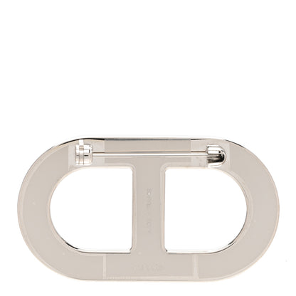Hermes Palladium Epsom Chain D'Ancre Badge Gris Etain 3 of 5