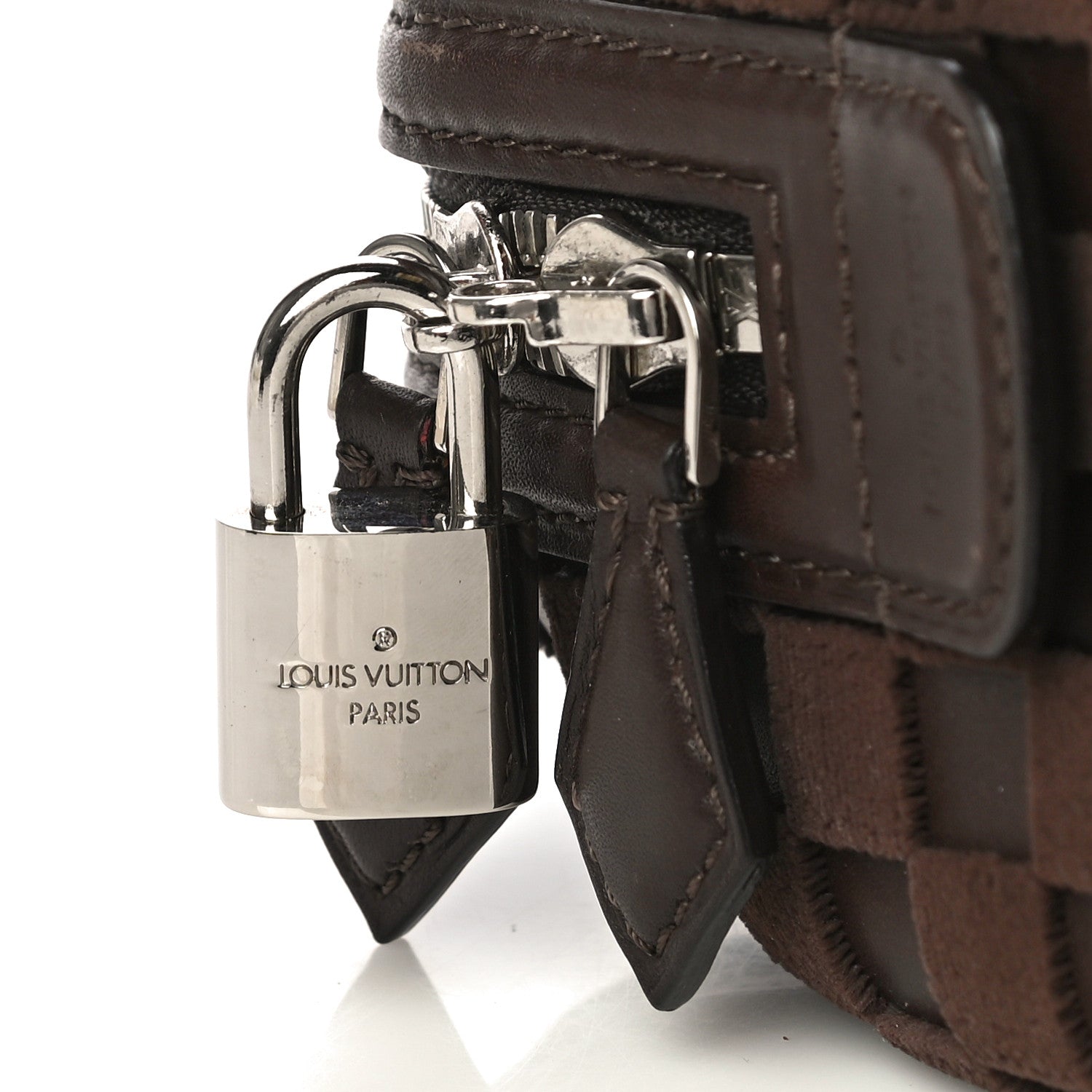 Louis Vuitton Damier Cubic Speedy East West Brown 9 of 14