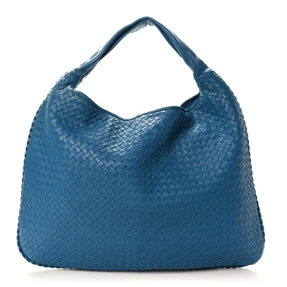 Bottega Veneta Nappa Intrecciato Maxi Veneta Hobo Turquoise 1 of 8