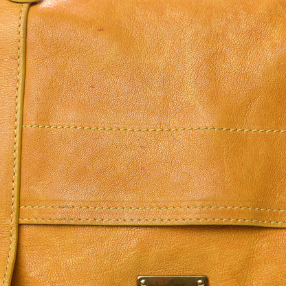 Proenza Schouler Lambskin Medium PS1 Satchel Mustard 23 of 24
