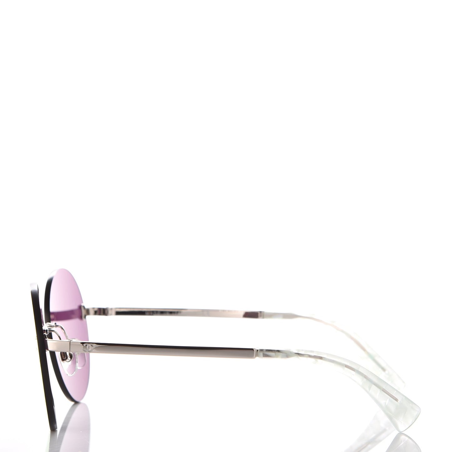 Mirrored Round Sunglasses 4216 Red