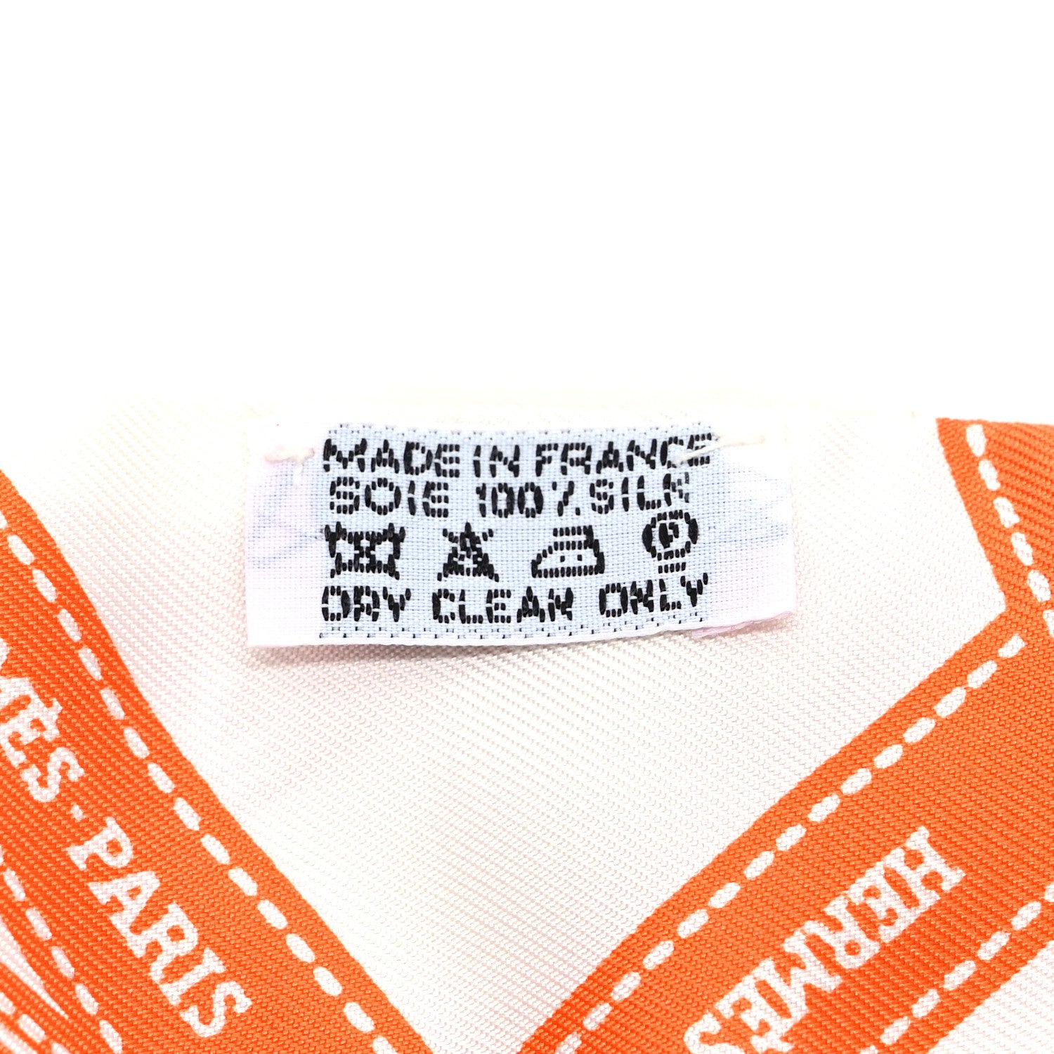 Hermes Silk Bolduc Twilly Orange 3 of 4