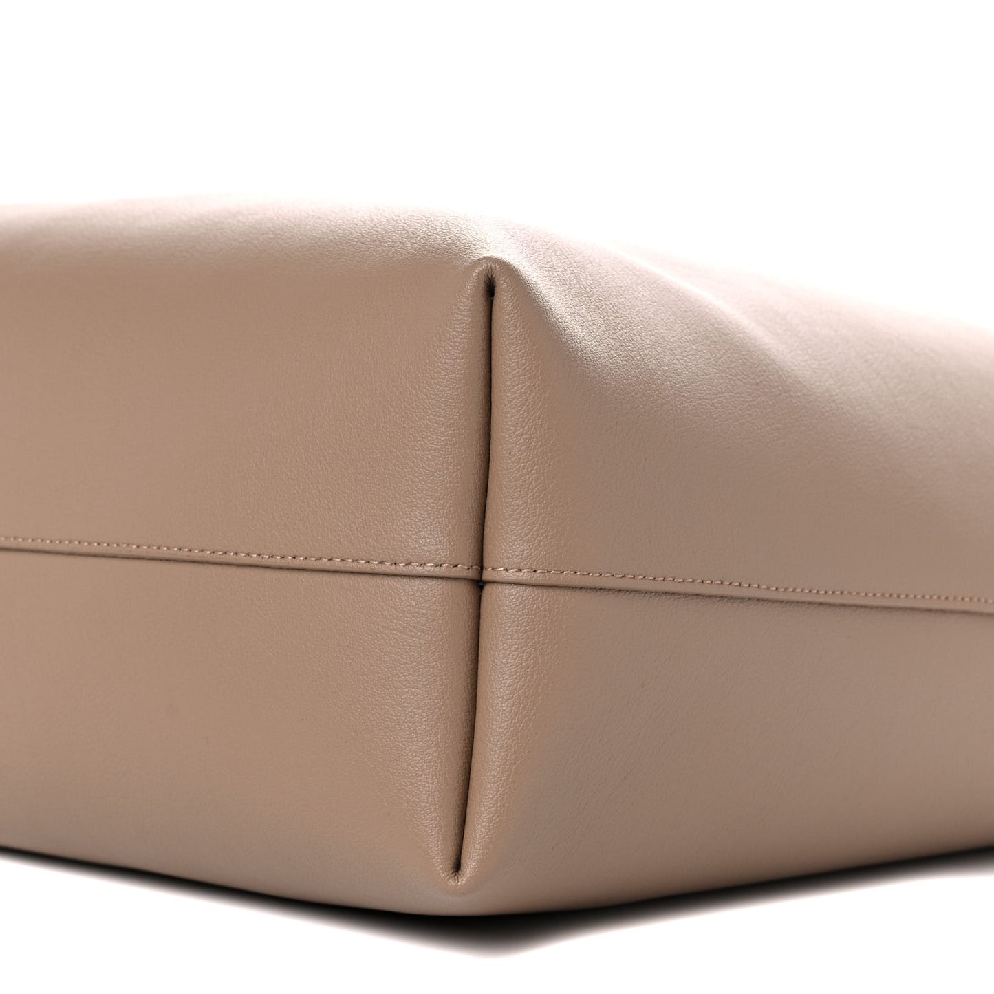 Calfskin Large Shopping Tote Toffee