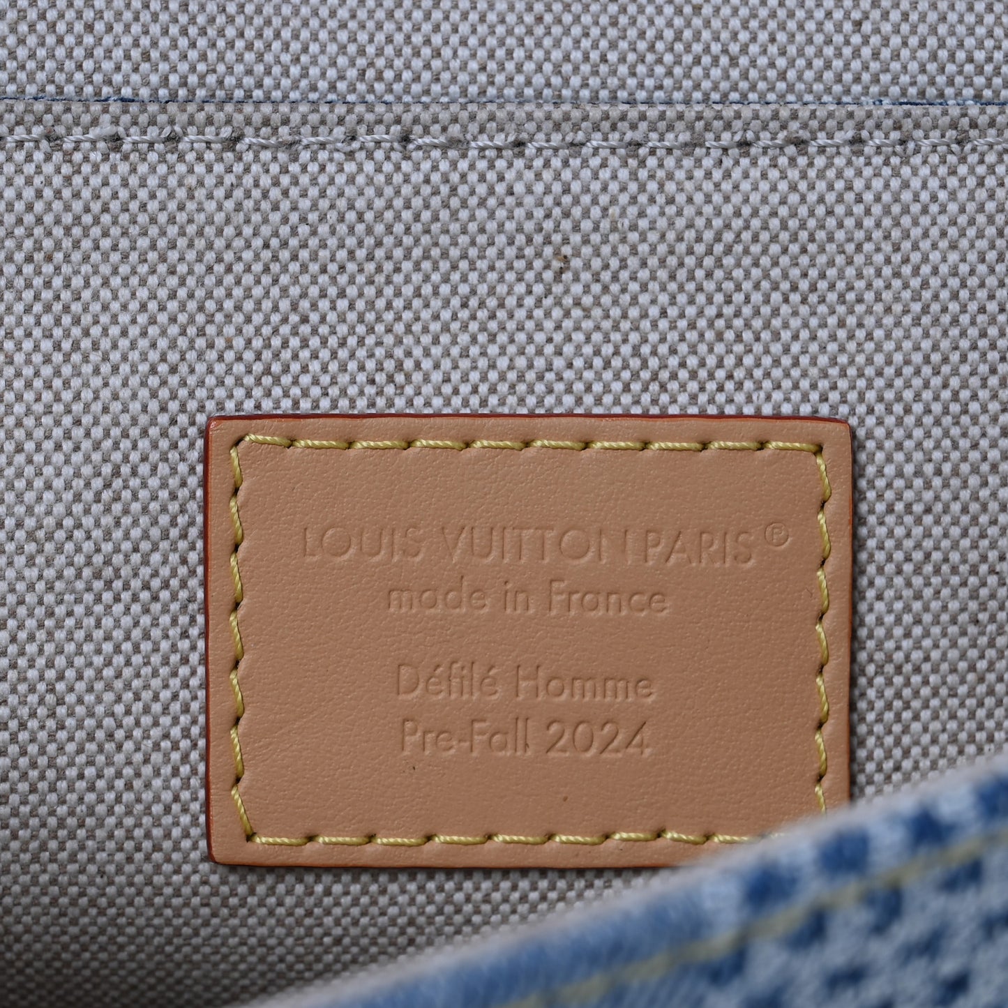Damier Denim 3D Nano Steamer Blue