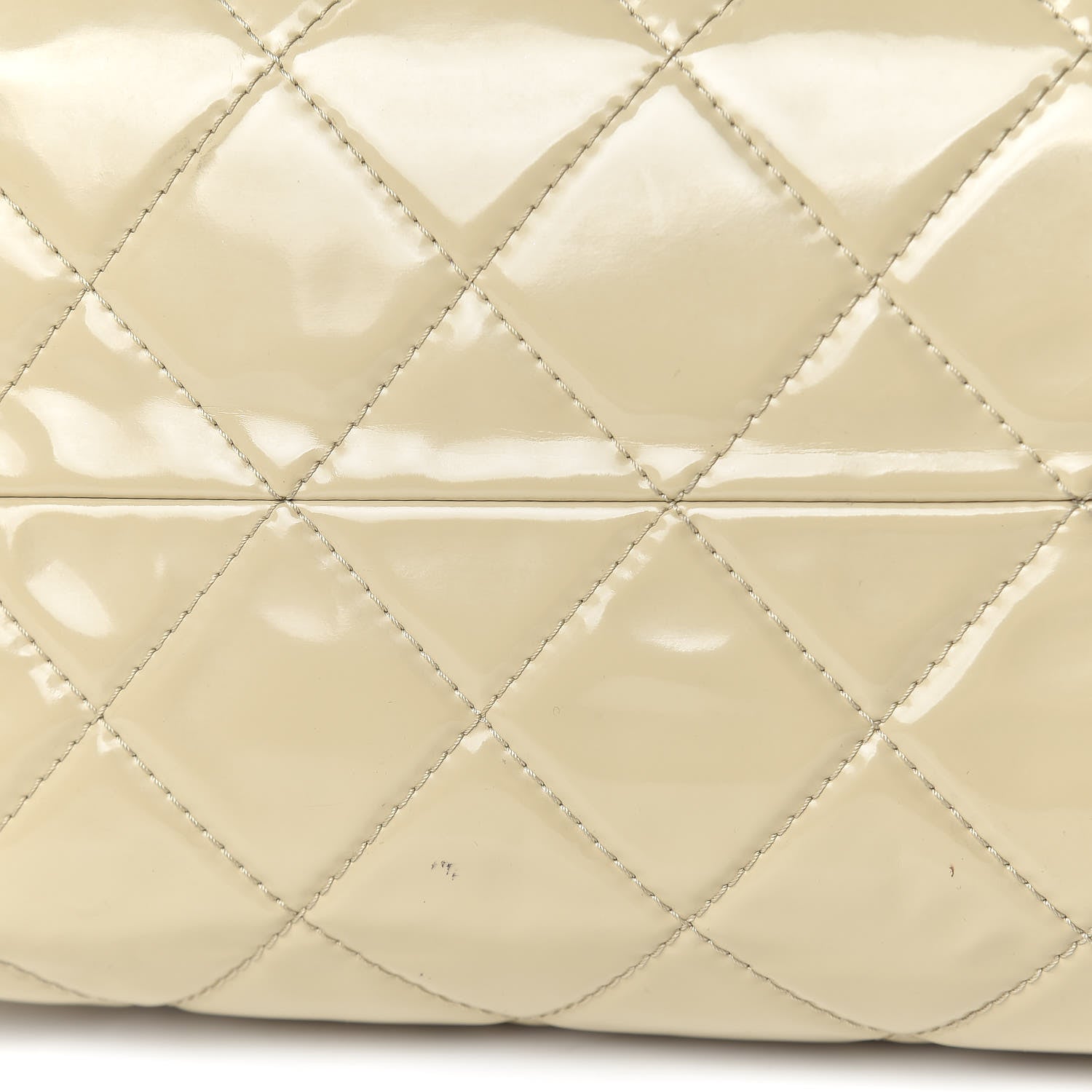 Chanel Vinyl Quilted Large In The Business Tote Beige 18 of 20