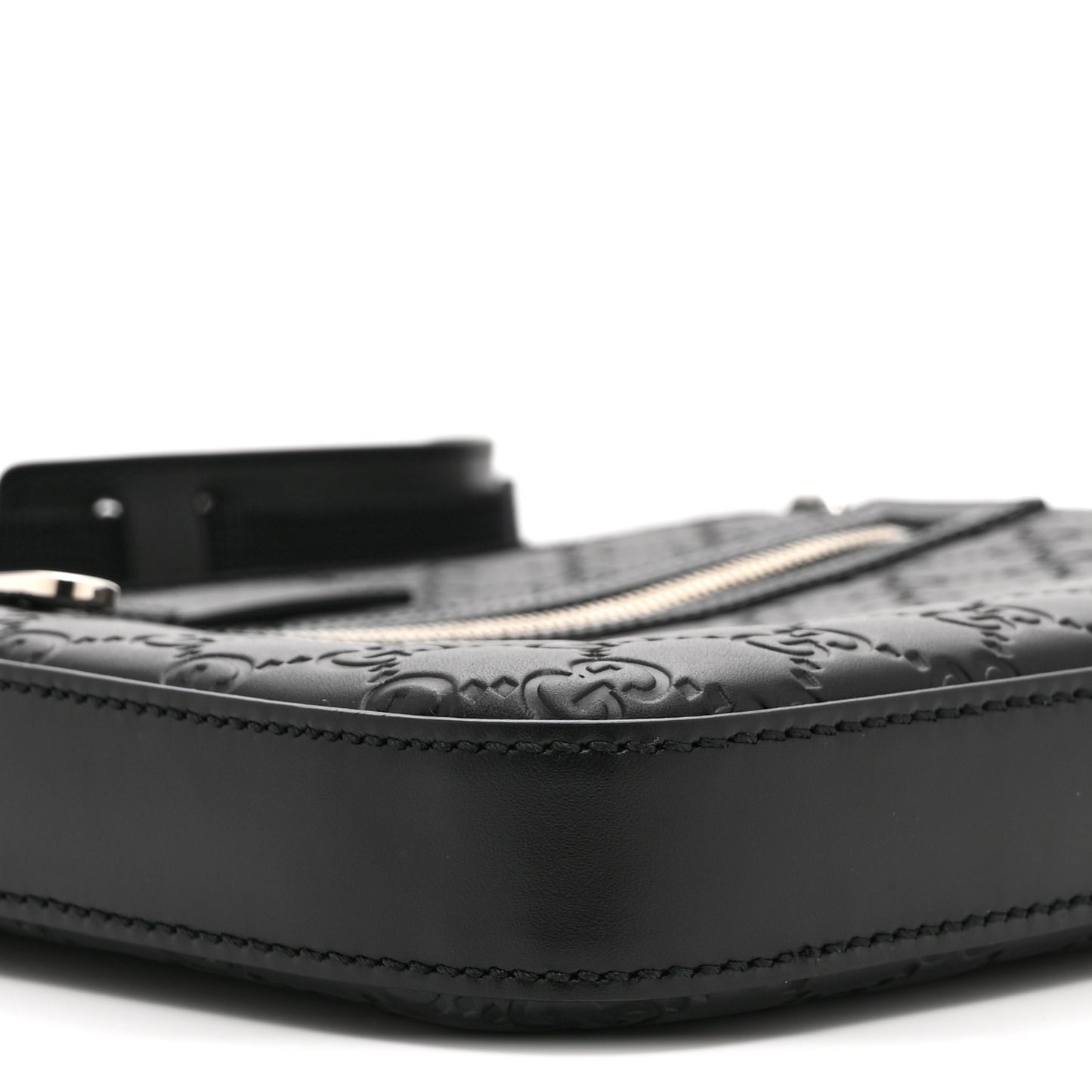 Guccissima Signature Small Messenger Bag Black