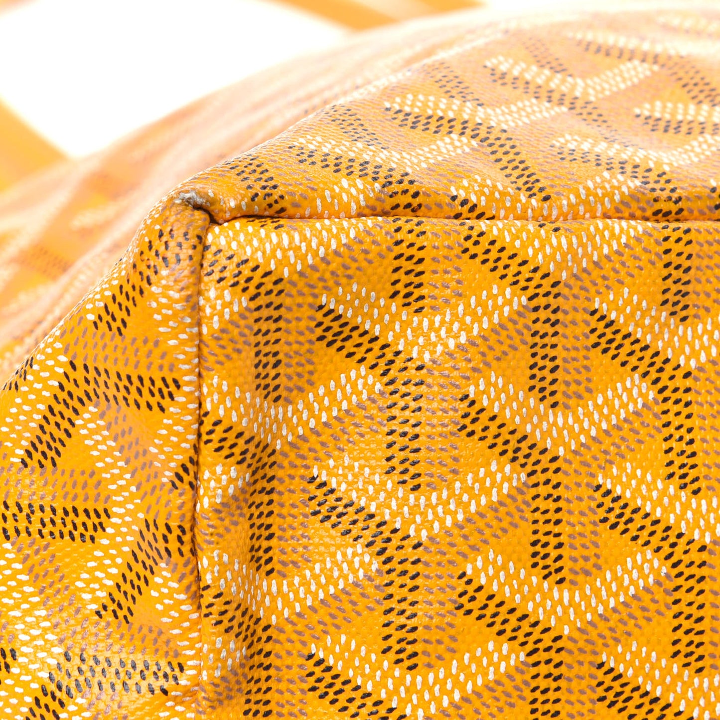 Goyardine Saint Louis PM Yellow