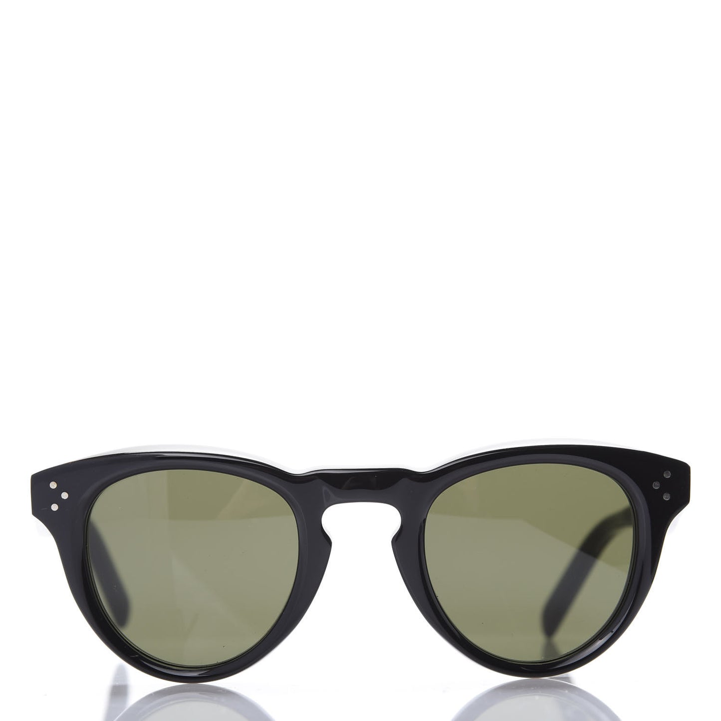 Acetate Bevel Cat Sunglasses CL41372/S Black