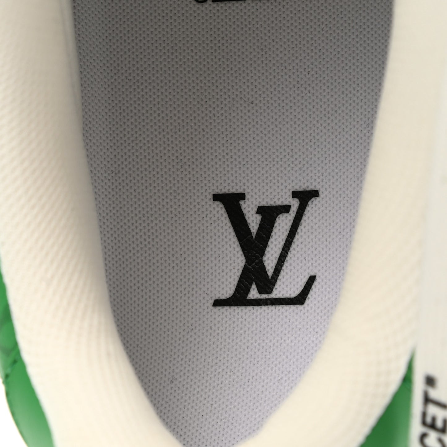 X NIKE AIR FORCE 1 Calfskin Monogram Mens Low Top Sneakers 9 Green