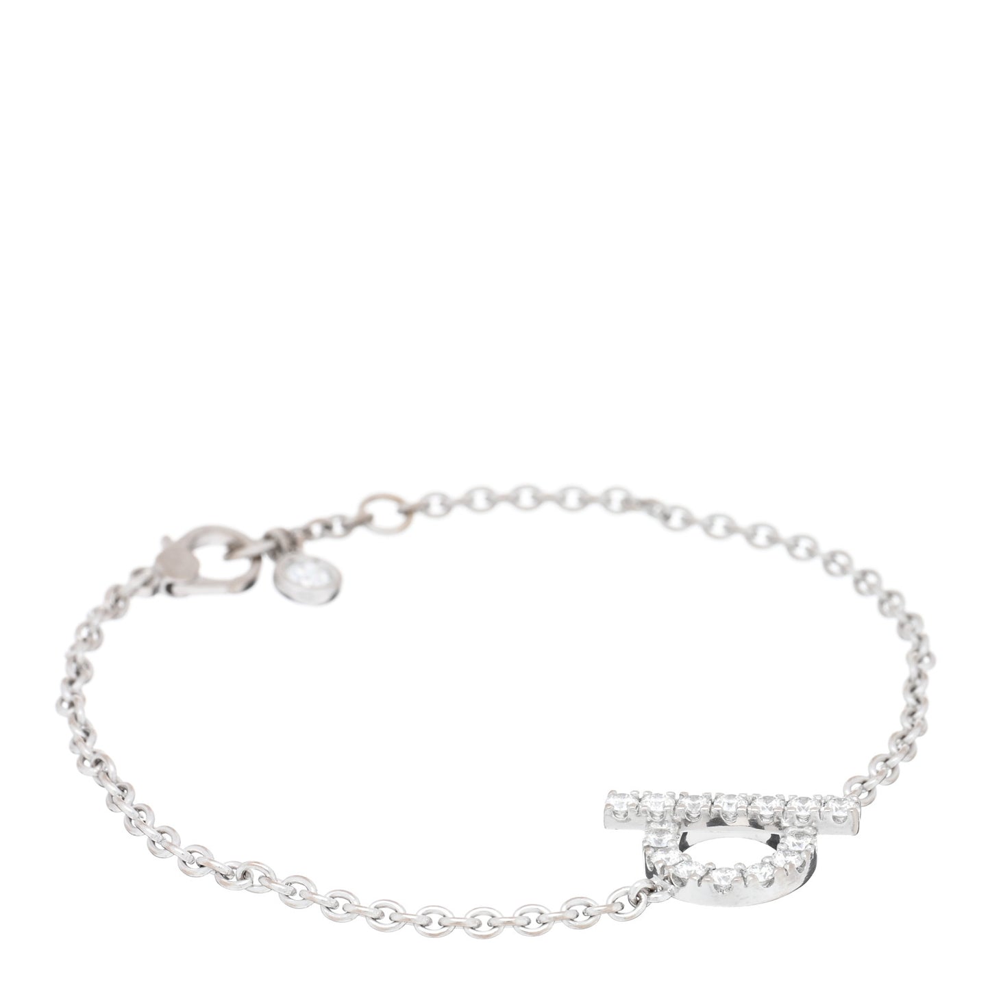 18K White Gold Diamond Finesse Bracelet SH