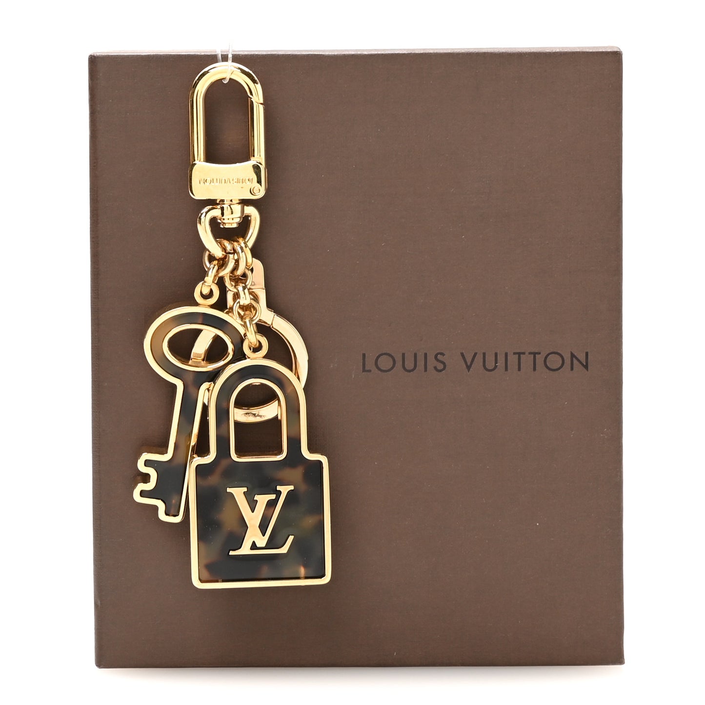 Acetate Confidence Bag Charm Key Holder