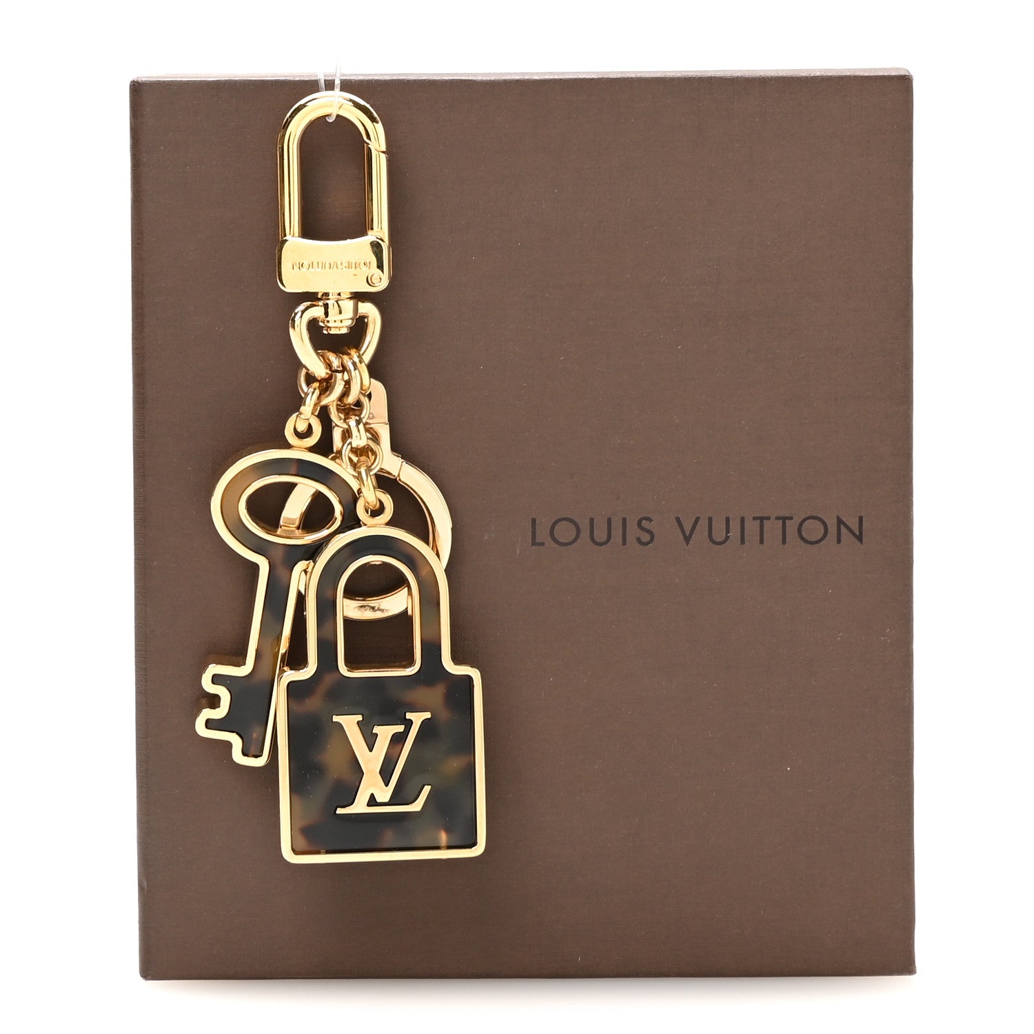 Louis Vuitton Acetate Confidence Bag Charm Key Holder 4 of 4
