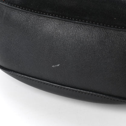 Chloe Suede Calfskin Mini Drew Shoulder Bag Black 10 of 10