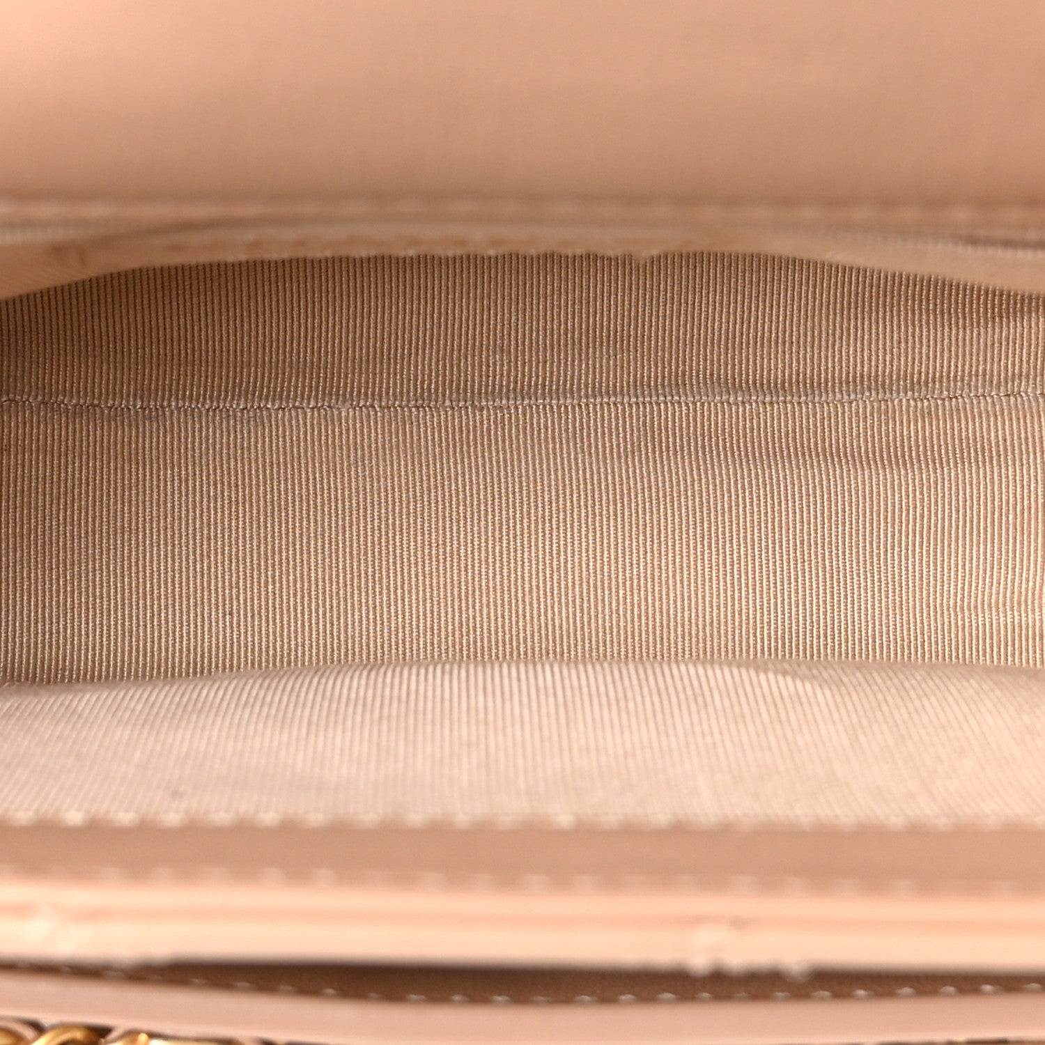 Chanel Calfskin Quilted Small Enchained Flap Beige 5 of 10