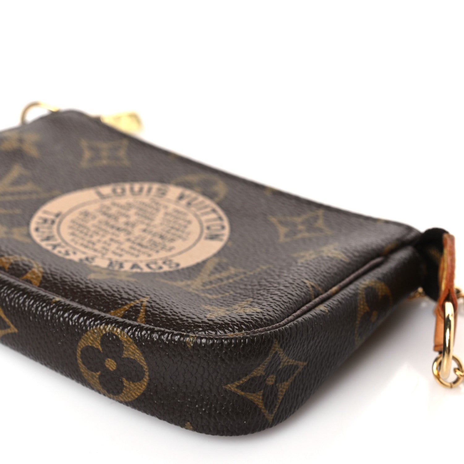 Louis Vuitton Monogram Complice Trunks and Bags Mini Pochette Accessories Beige 7 of 7