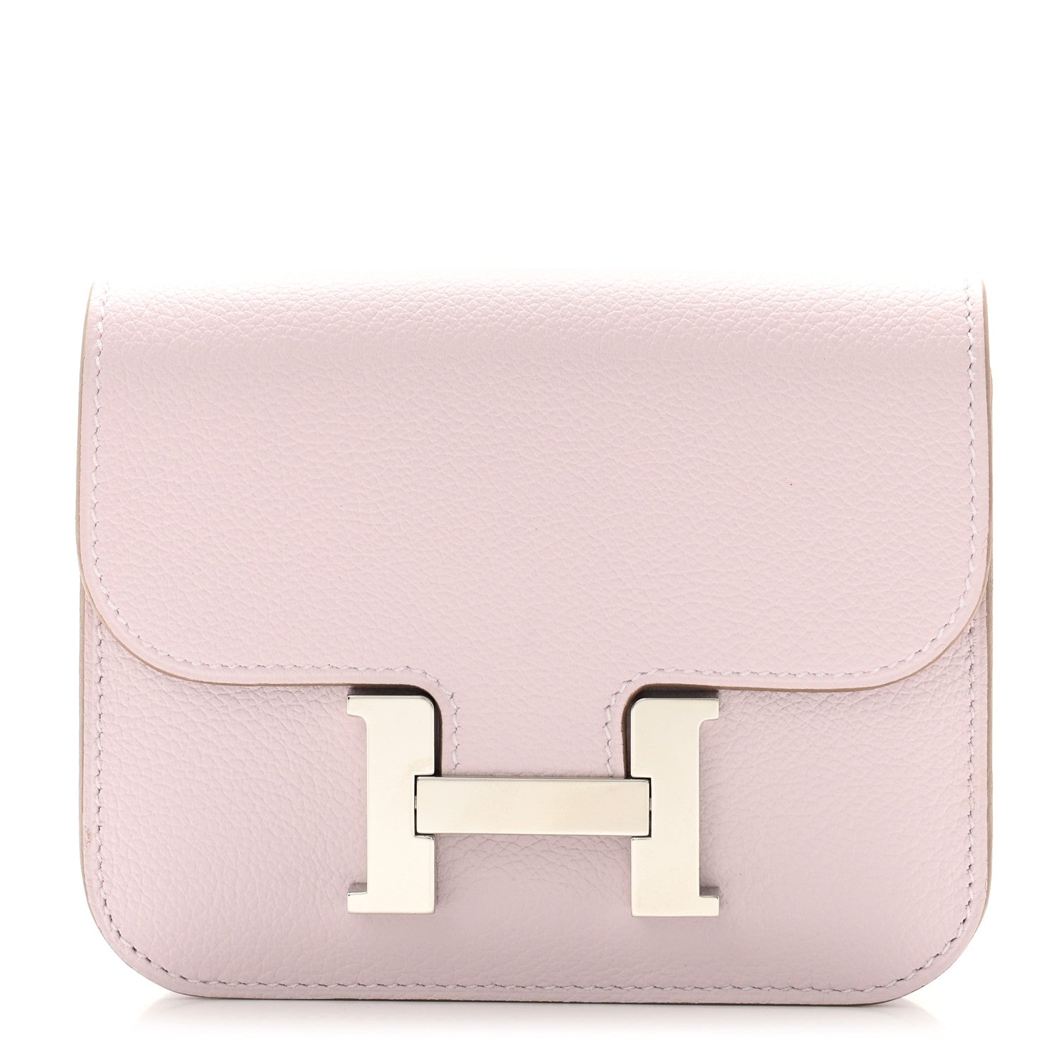Hermes Evercolor Constance Slim Wallet Mauve Pale 1 of 9