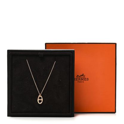 Hermes 18K Rose Gold PM Farandole Pendant Necklace 6 of 6