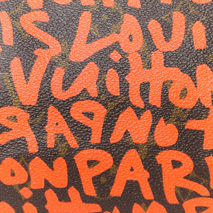 Louis Vuitton Monogram Graffiti Speedy 30 Orange 9 of 11
