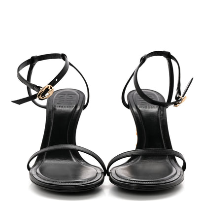 Givenchy Smooth Nappa G Cube 85mm Sandals 36.5 Black 2 of 9
