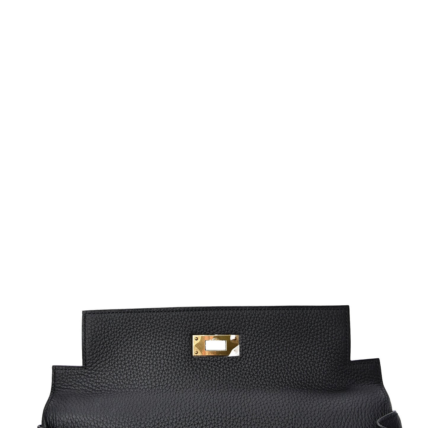 Togo Matte Alligator Kelly Retourne Touch 28 Black