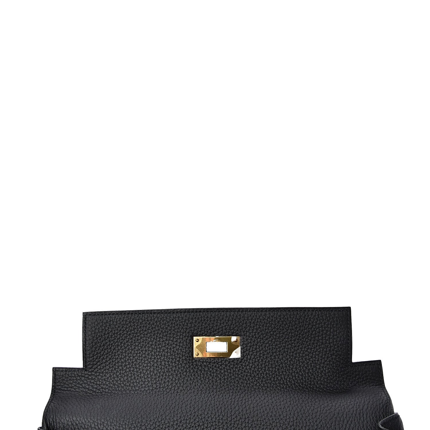 Hermes Togo Matte Alligator Kelly Retourne Touch 28 Black 14 of 39