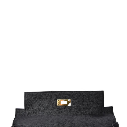Hermes Togo Matte Alligator Kelly Retourne Touch 28 Black 14 of 39