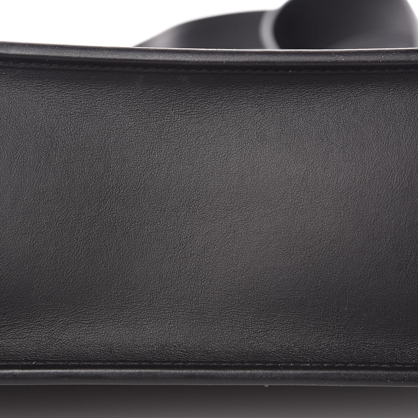 Vitello Century Velvet F is Fendi FF Kan I Shoulder Bag Black Tobacco