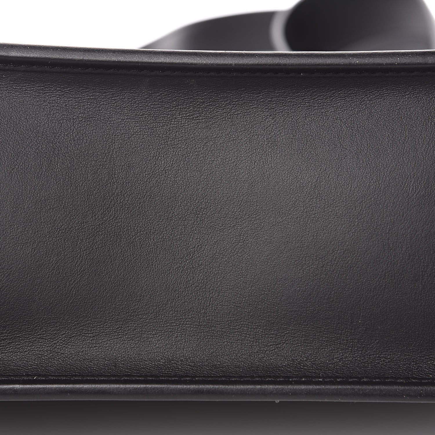 Fendi Vitello Century Velvet F is Fendi FF Kan I Shoulder Bag Black Tobacco 10 of 14