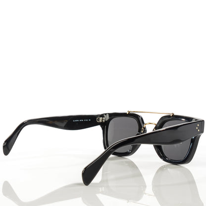 Celine Acetate Bridge Sunglasses CL41077/S Black 2 of 4