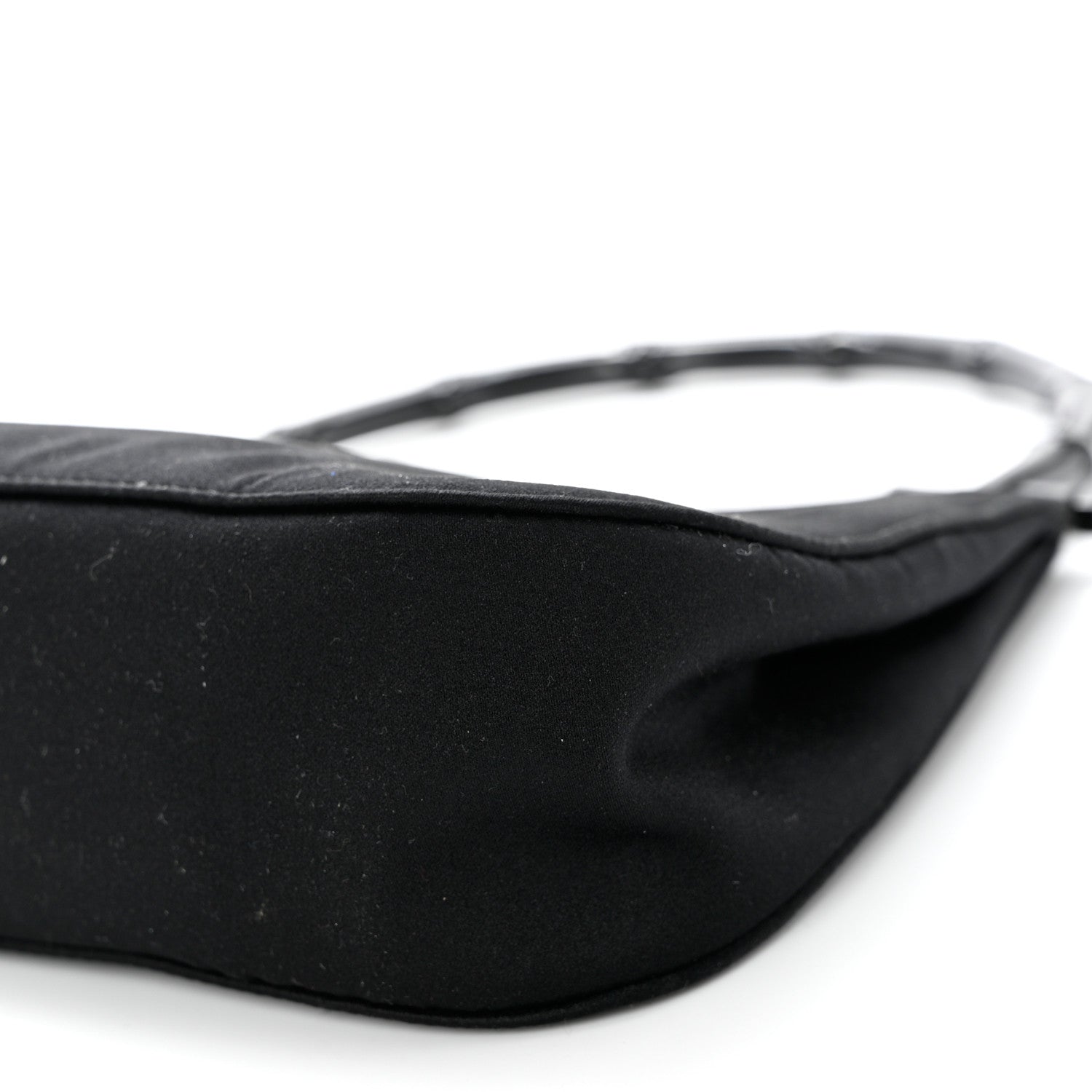 Gucci Nylon Bamboo Top Handle Hobo Black 9 of 9