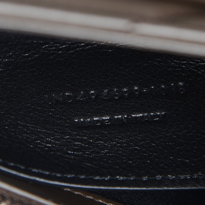 Saint Laurent Calfskin Y Quilted Monogram Small Loulou Chain Satchel Faggio 7 of 10