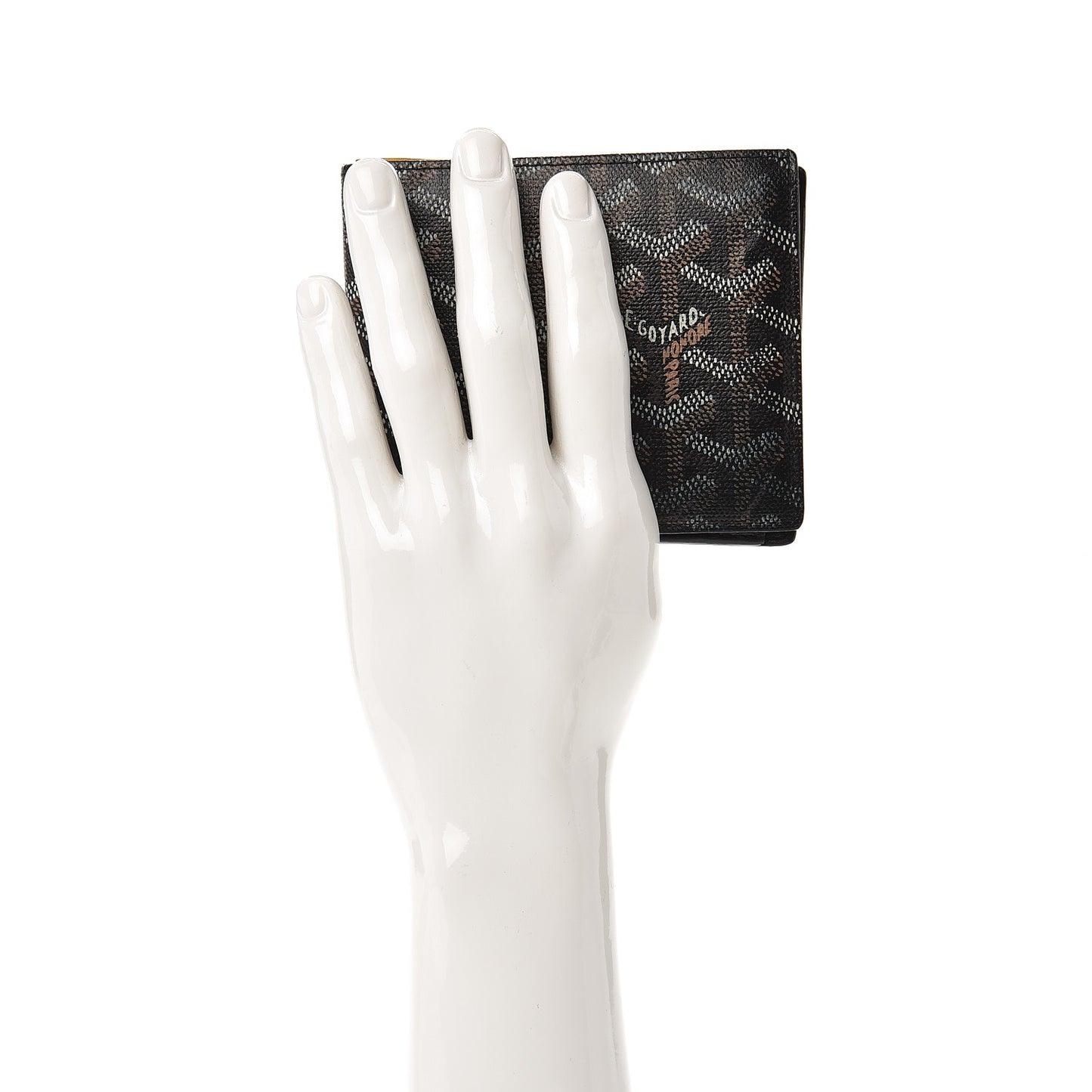 Goyardine Saint Florentin Bi-Fold Wallet Black