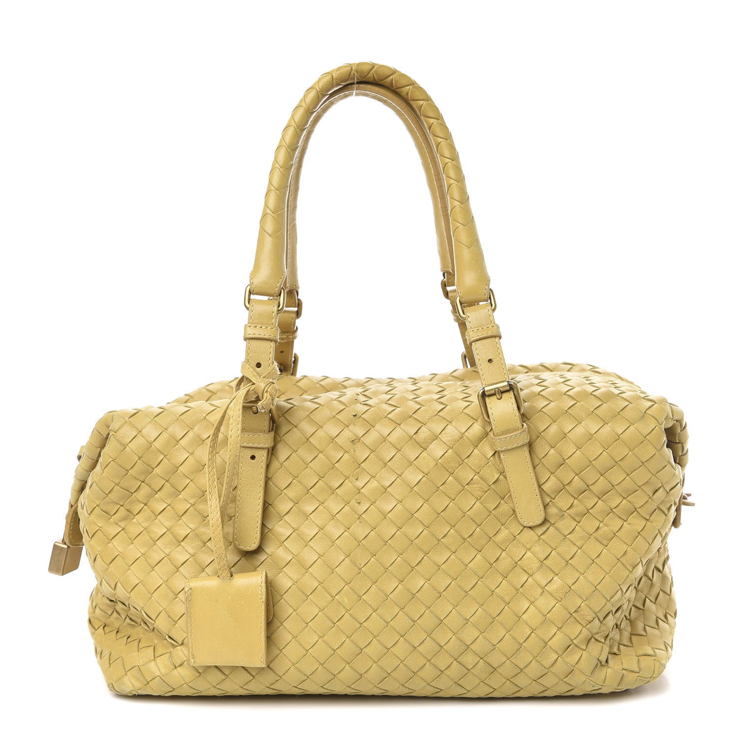 Nappa Intrecciato Montaigne Moutarde