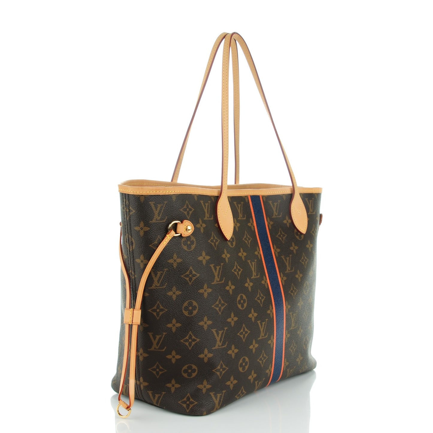 Monogram My LV Heritage Neverfull MM Blue Marine Orange