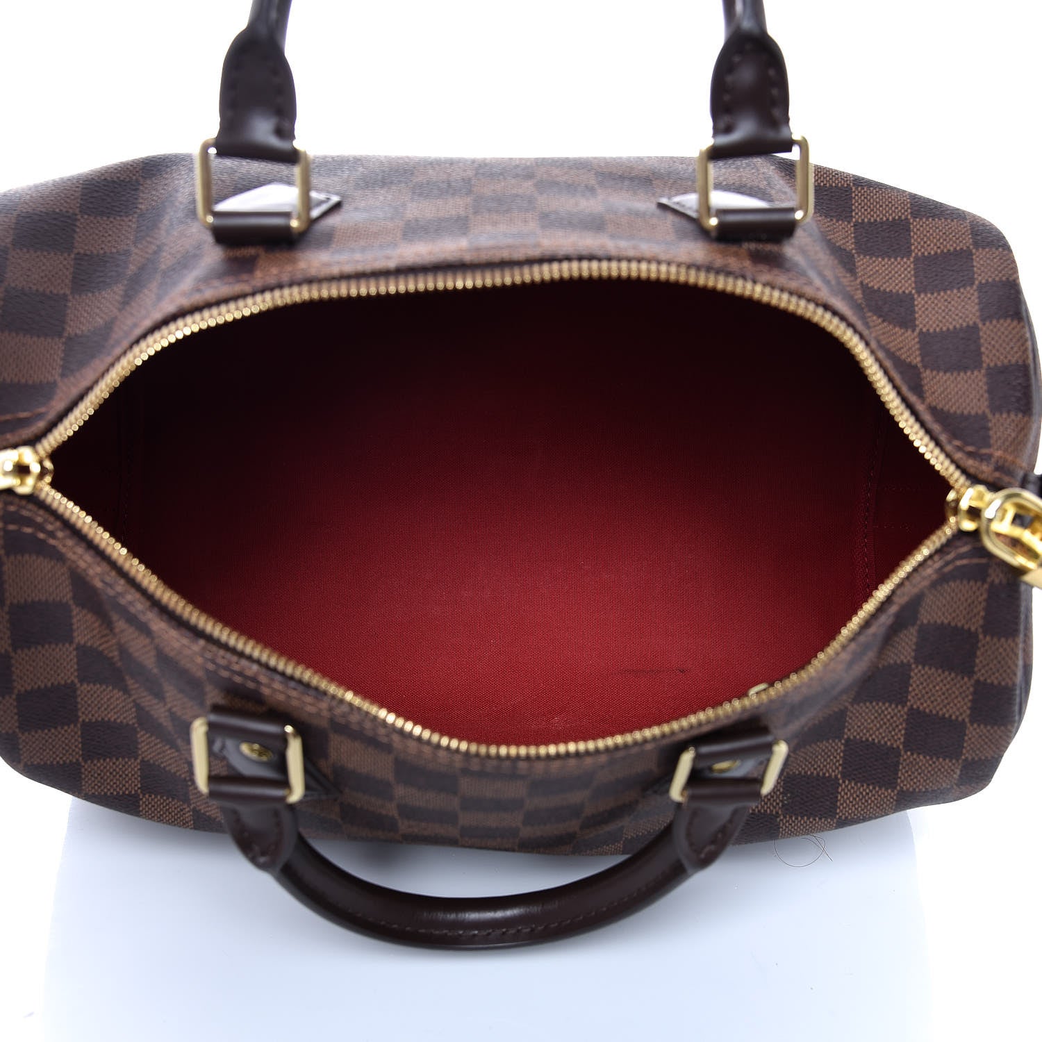 Louis Vuitton Damier Ebene Speedy Bandouliere 30 5 of 12