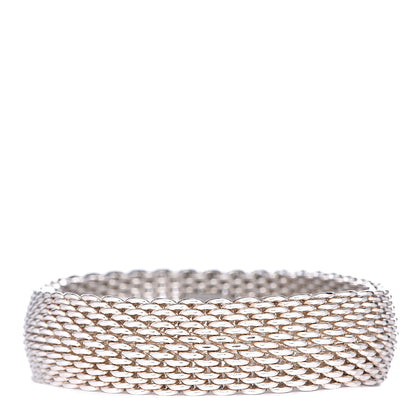 Tiffany Sterling Silver Somerset Mesh Bracelet 1 of 4