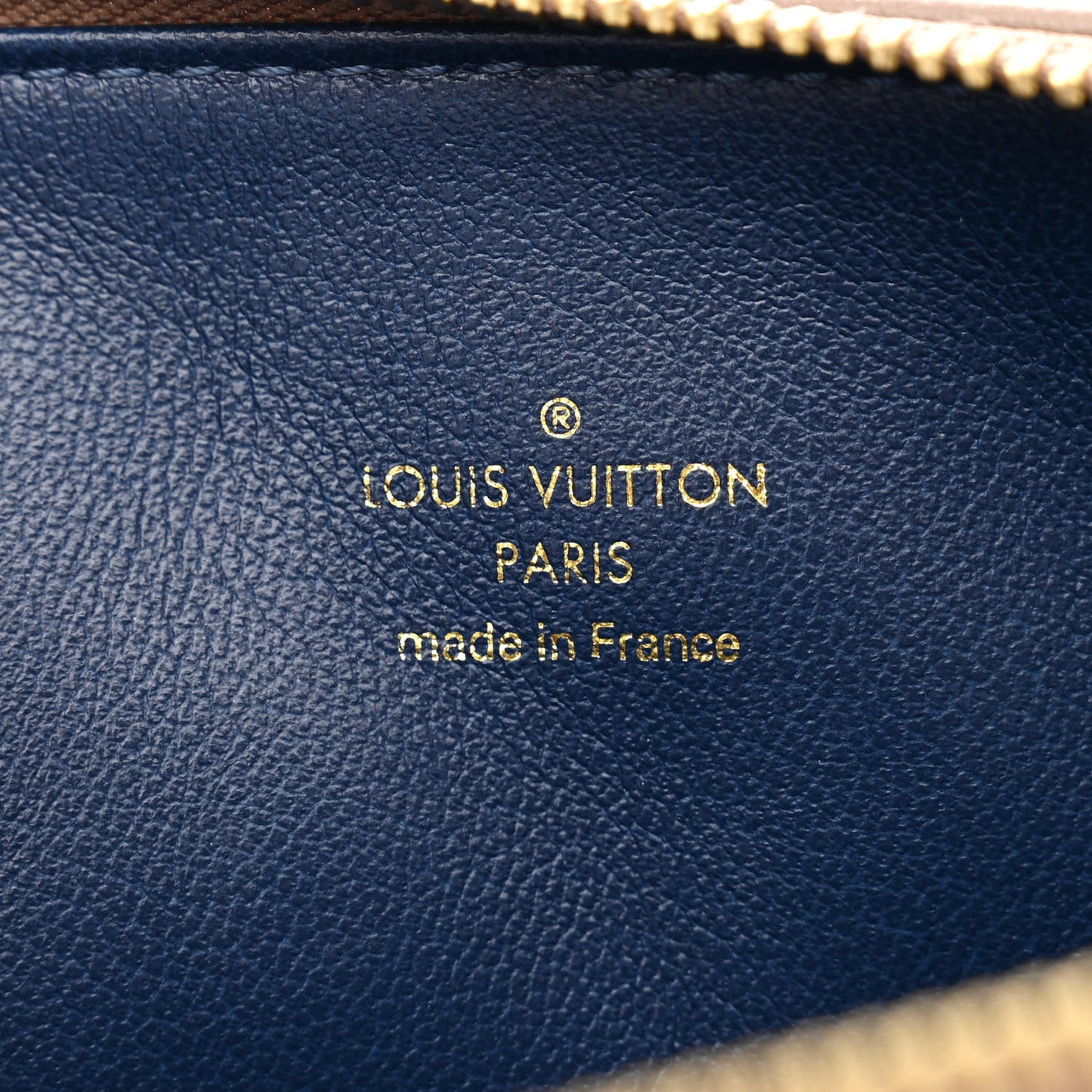 Lambskin Embossed Monogram Coussin PM Taupe