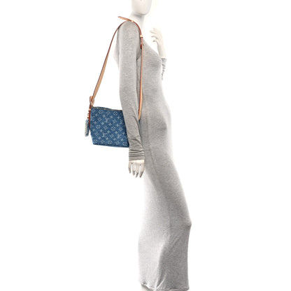 Louis Vuitton Monogram Denim All In BB Blue 2 of 10