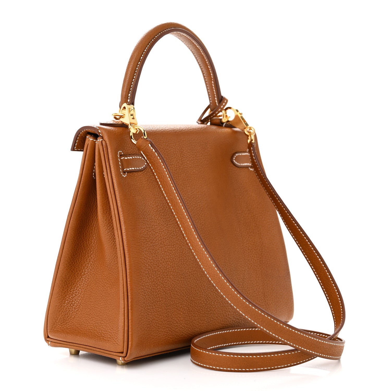 Hermes Barenia Faubourg Kelly Retourne 25 Fauve 3 of 13
