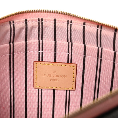 Louis Vuitton Monogram Neverfull MM GM Pochette Rose Ballerine 6 of 6