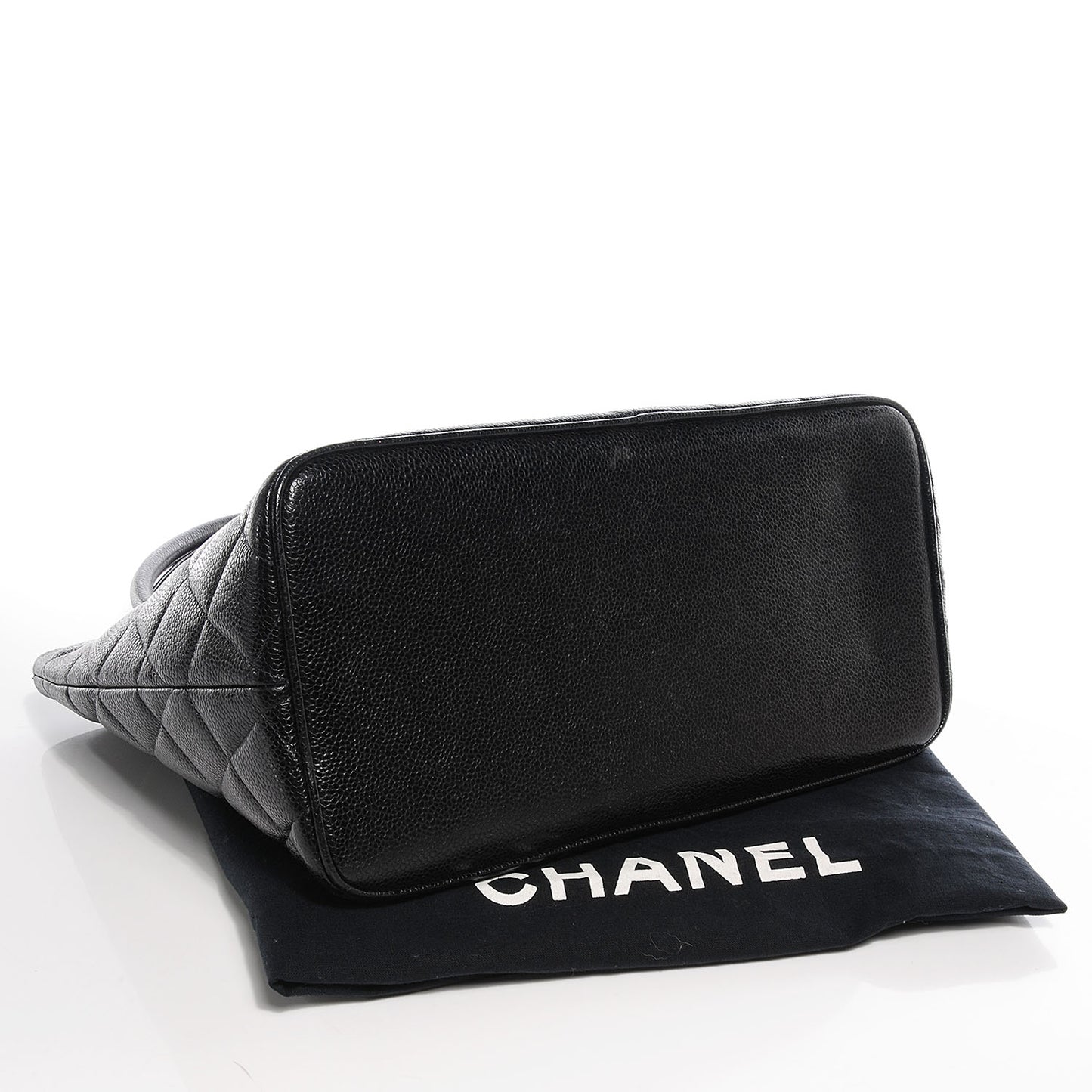 Caviar Medallion Tote Black