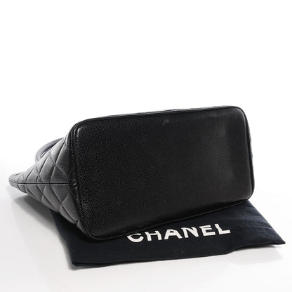 Chanel Caviar Medallion Tote Black 4 of 7