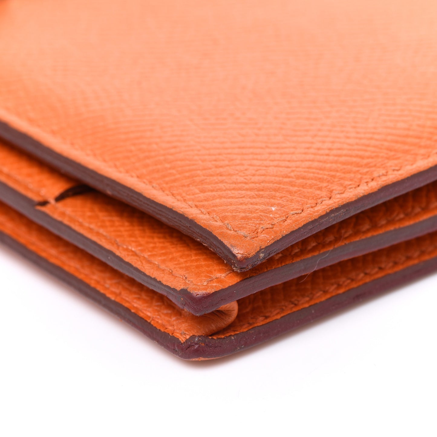 Epsom Bearn Gusset Wallet Orange